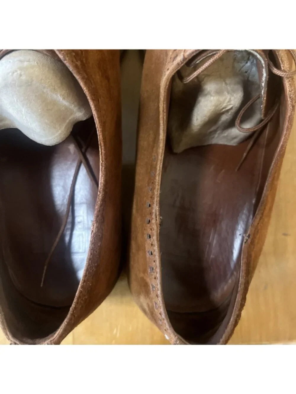 Alan Payne Wembley Ike Behar Brown Leather Lace Up Mens Shoe Sz 11.5 Split Toe